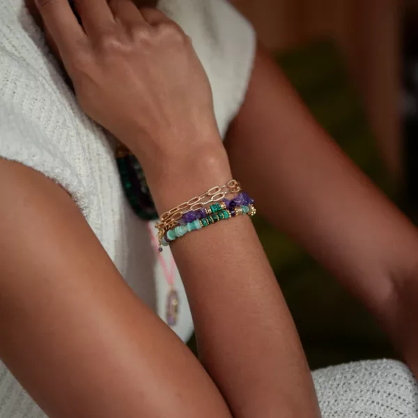 Bracelet heishi - MARGAUX 40
