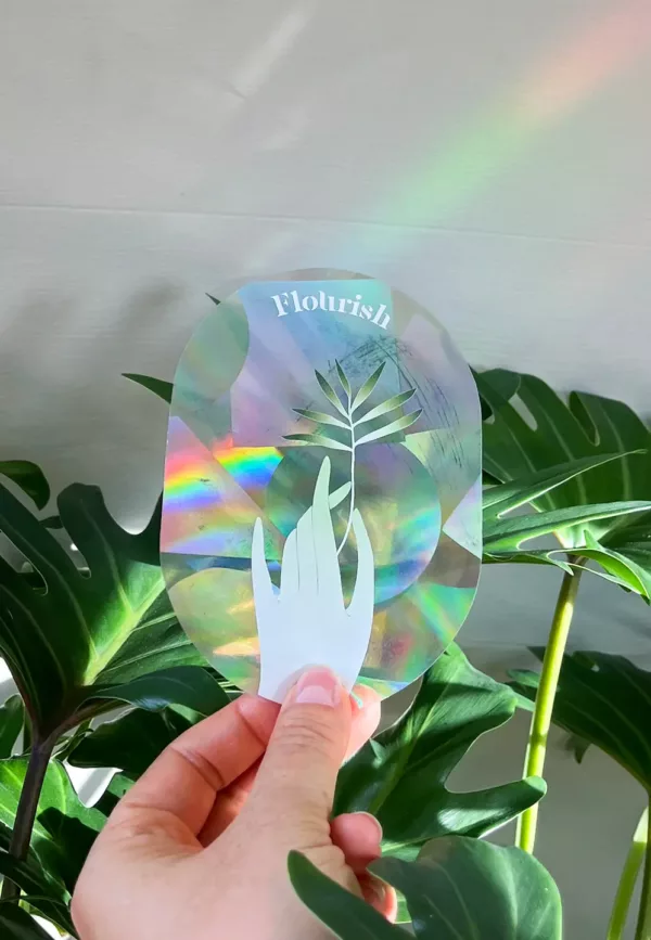 Flourish - Epanouis toi - Sticker créateur d’arc-en-ciel – Image 2