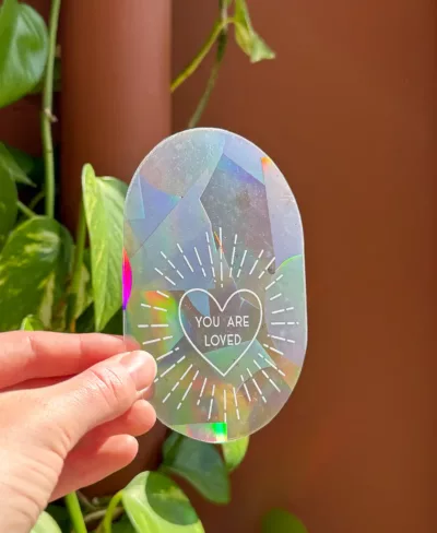 You are loved - Sticker créateur d’arc-en-ciel – Image 2