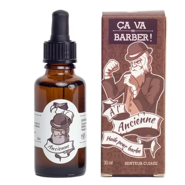 Huile pour barbe bio "A l'ancienne" - 30 ml -