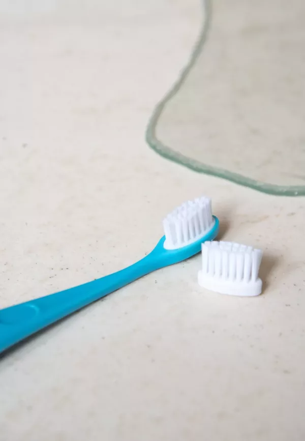Brosse à dents écologique pour enfant - Bleu – Image 1