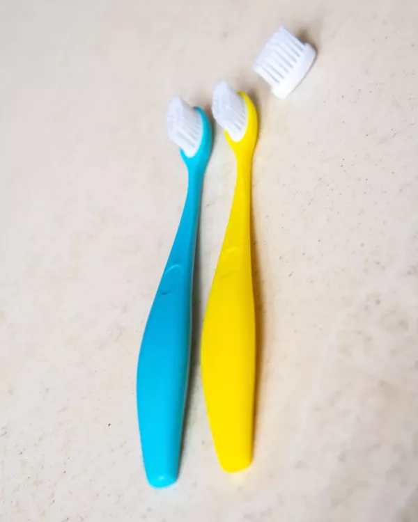 Brosse à dents écologique pour enfant - Bleu