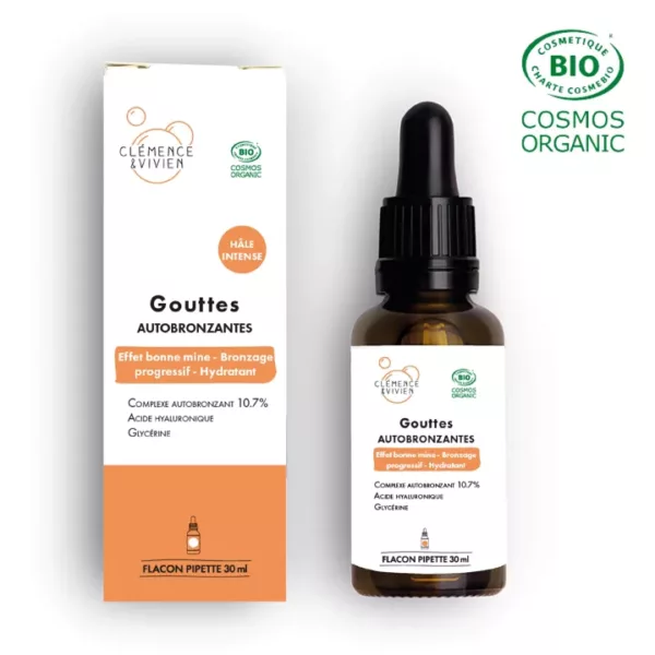 Gouttes Autobronzant - Hâle Intense
