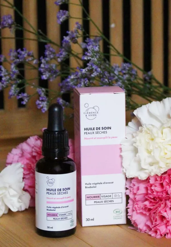 Huile de soin peaux sensibles – Image 1