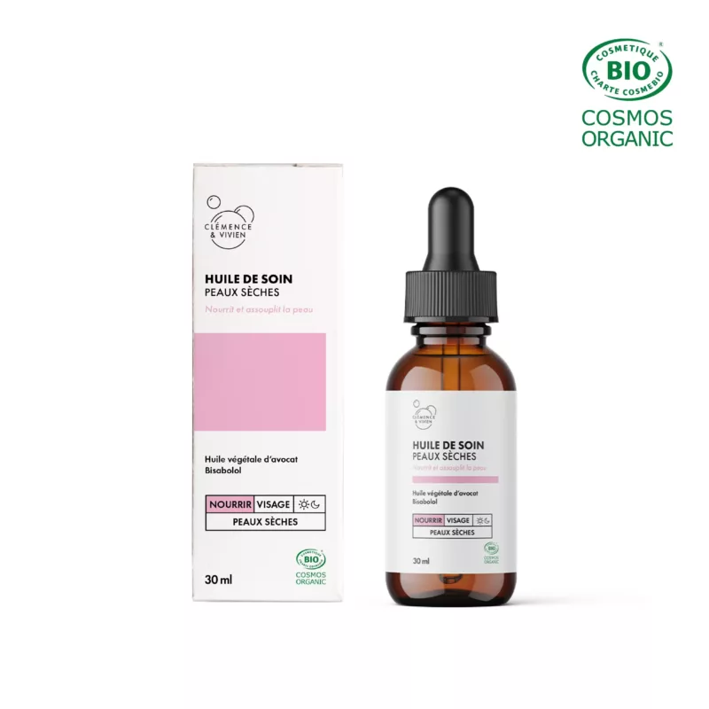 Huile de soin peaux sensibles
