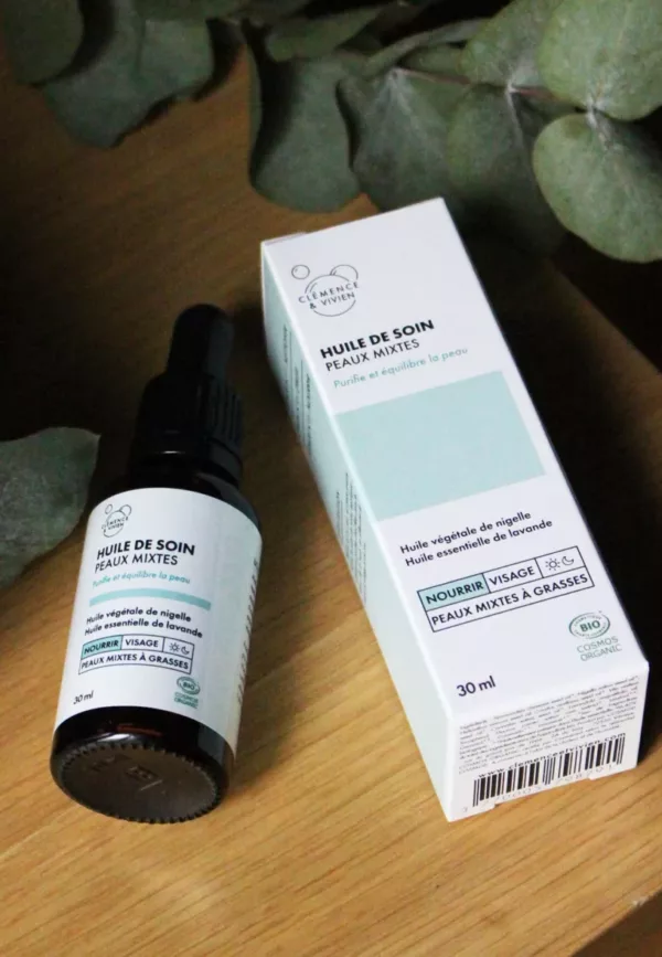 Huile de soins Peaux Mixtes 30ml – Image 1