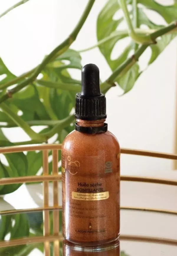 Huile sèche scintillante – Image 2