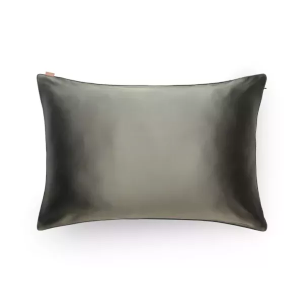 Taie oreiller en soie - Vert Sauge