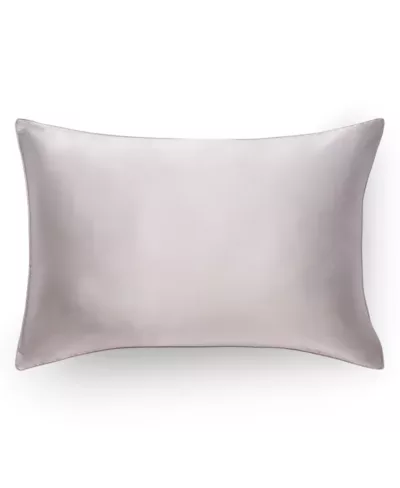 Taie oreiller en soie - Gris Perlé – Image 1