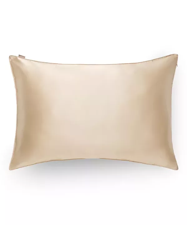 Taie oreiller en soie - Champagne – Image 1