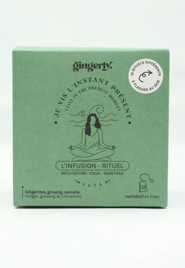 Boite 12 infusettes - Je vis l'instant présent – Image 2