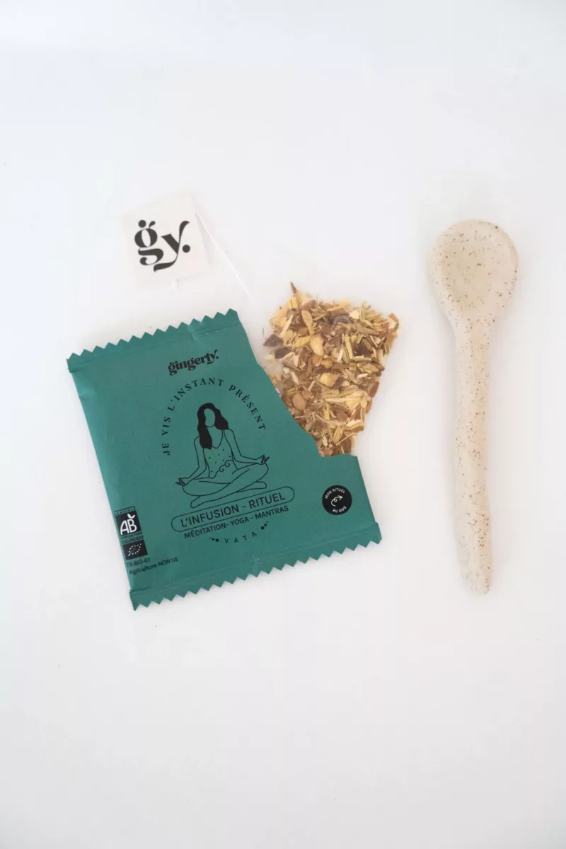 Boite 12 infusettes - Je vis l'instant présent