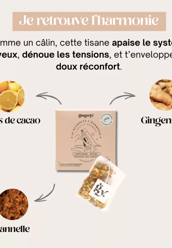 Les infusions - Rituel - Coffret infusettes bio - Gingerly – Image 5