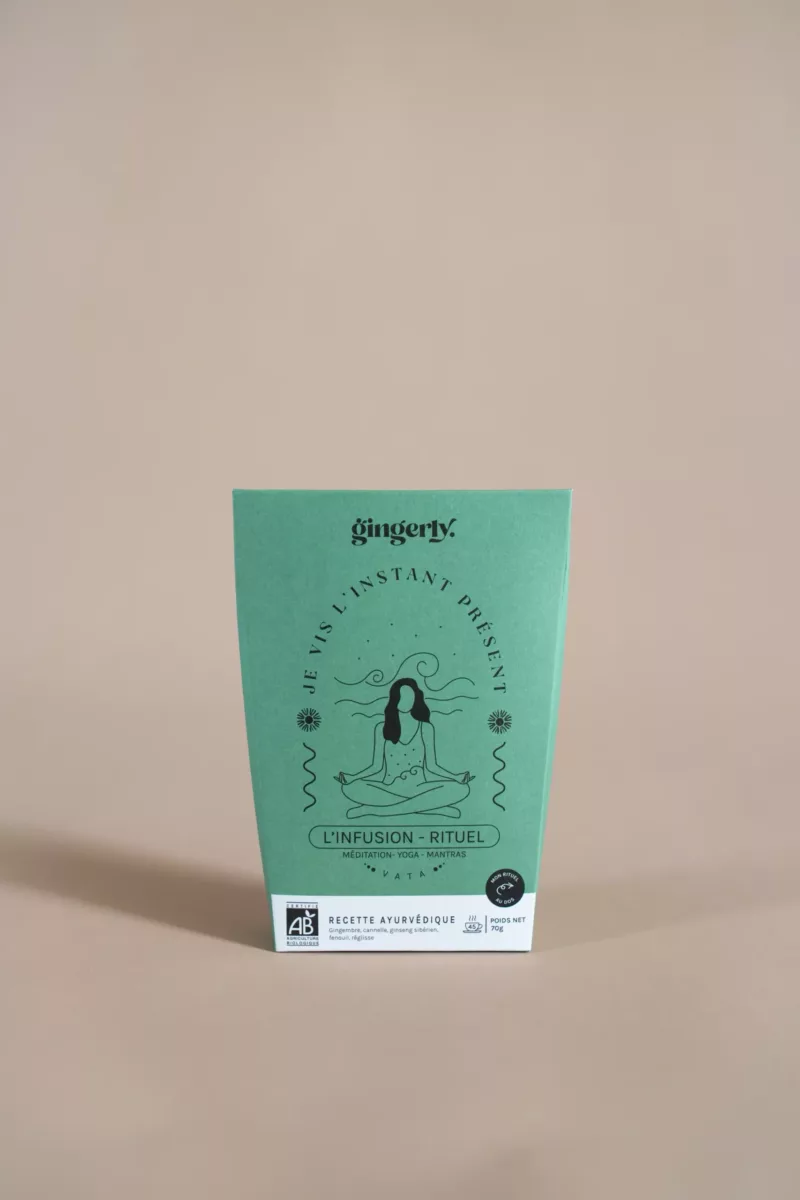 L'infusion - Rituel - Je vis l'instant présent - Gingerly