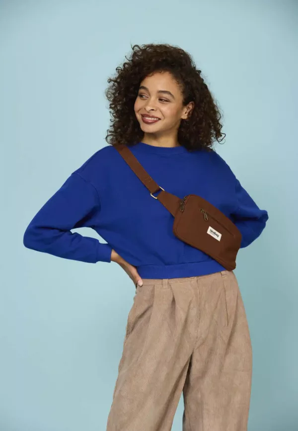 Sac banane rectangulaire Harry - Chocolat – Image 1