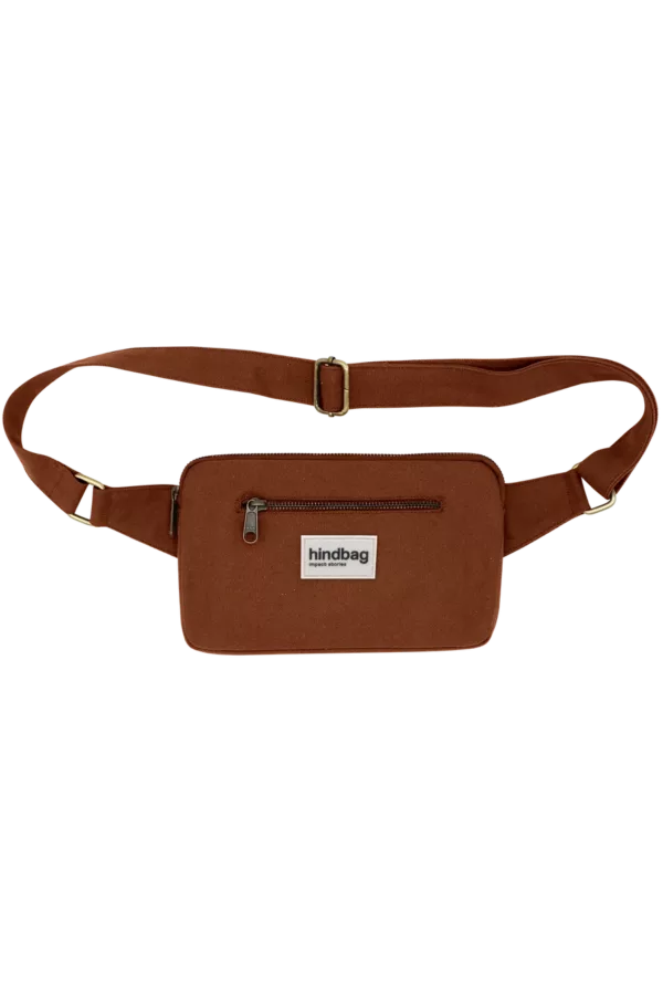 Sac banane rectangulaire Harry - Chocolat
