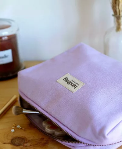 Trousse de toilette Léon - Lilas – Image 2