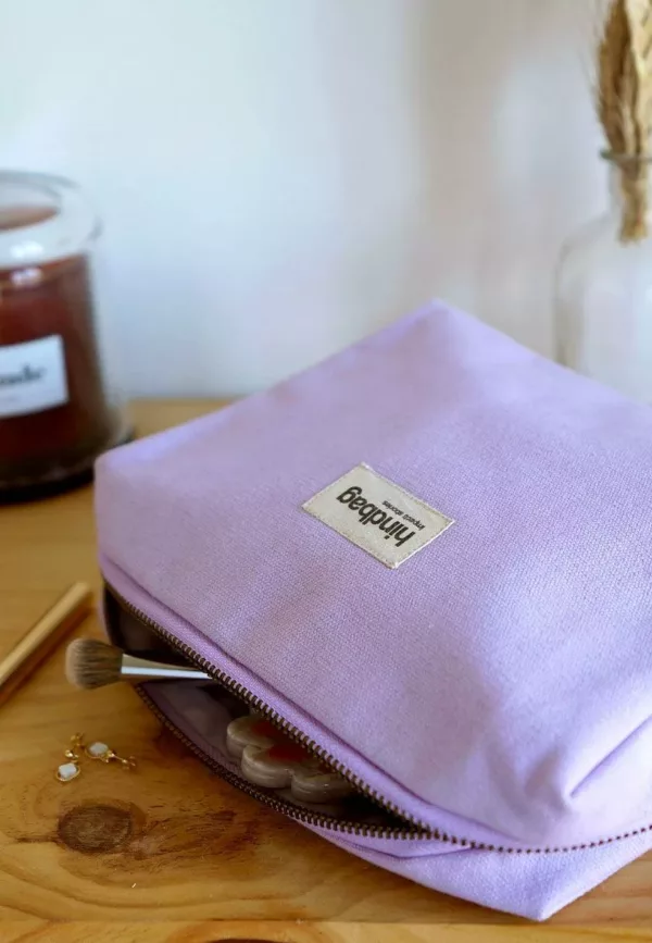 Trousse de toilette Léon - Lilas – Image 2