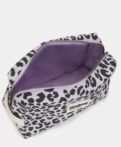 Trousse de toilette Léon - Léopard Lilas – Image 2