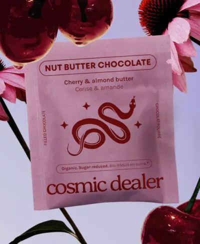 Chocolat Cerise & Purée d'Amande 20g – Image 1