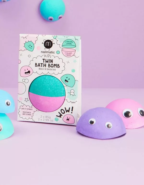 Boule de bain Duo - Rose + Lagon – Image 1