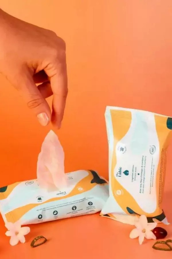 Lingettes intimes rafraîchissantes - 14 pièces