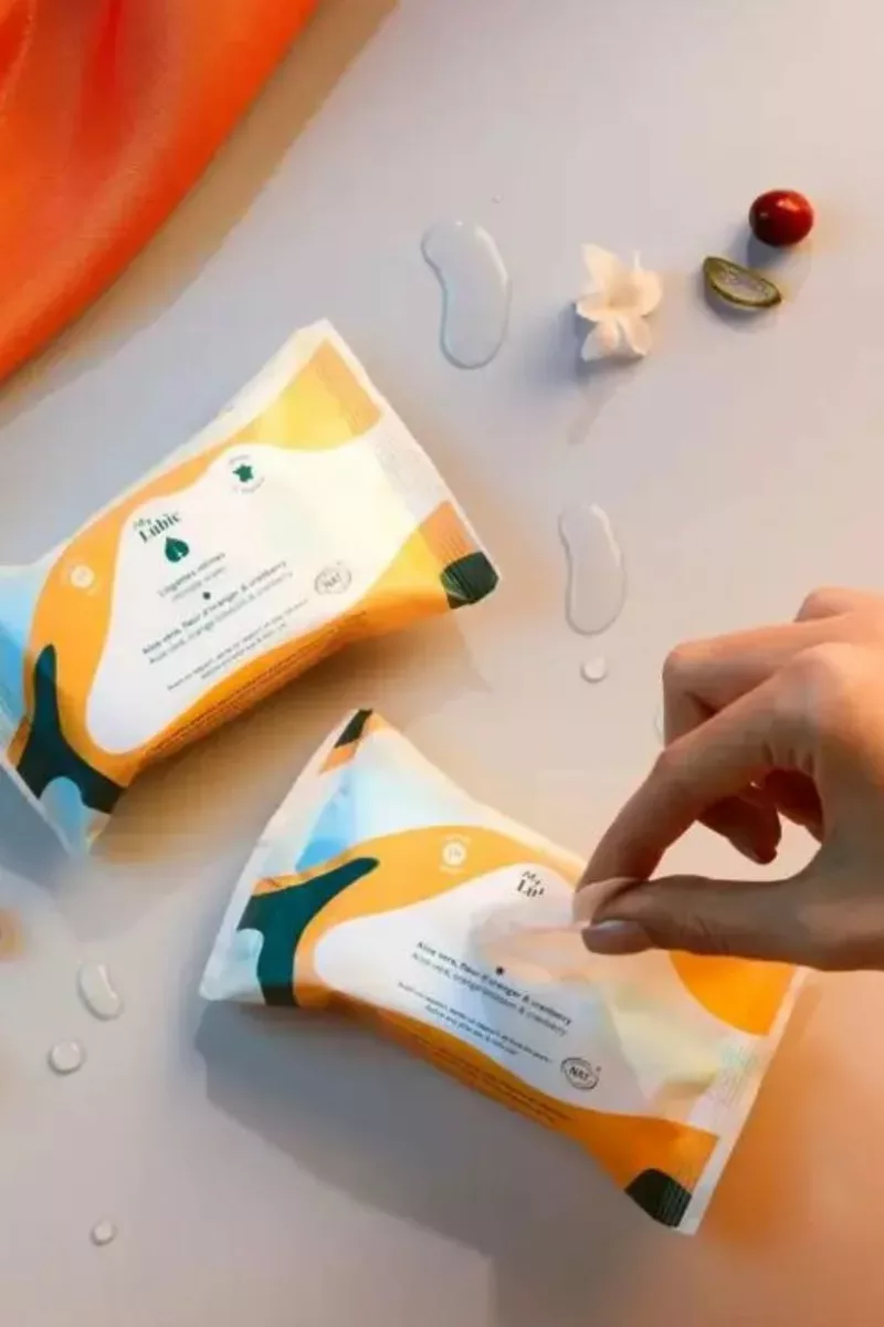 Lingettes intimes rafraîchissantes - 14 pièces