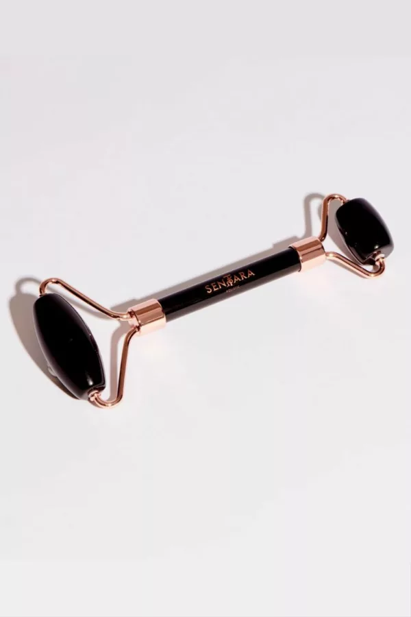 Roller Obsidienne noire - Outil de massage