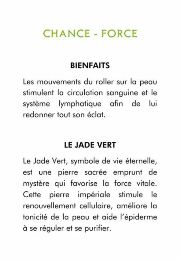 Roller Jade vert - Outil de massage – Image 4