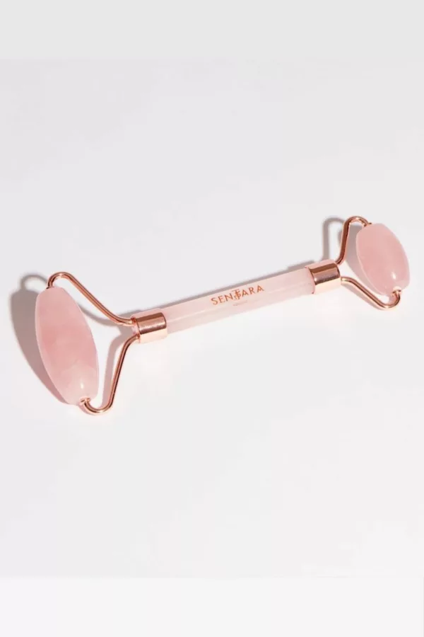 Roller Quartz Rose - Outil de massage