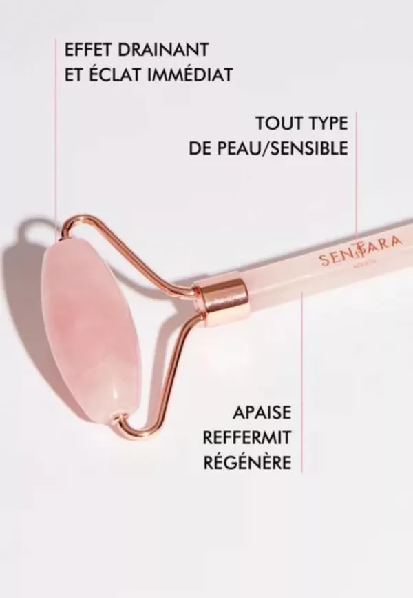 Roller Quartz Rose - Outil de massage – Image 2