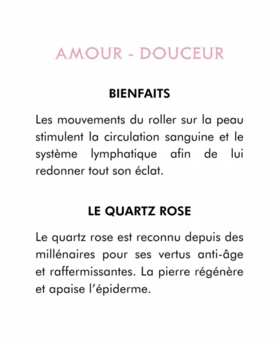 Roller Quartz Rose - Outil de massage – Image 4