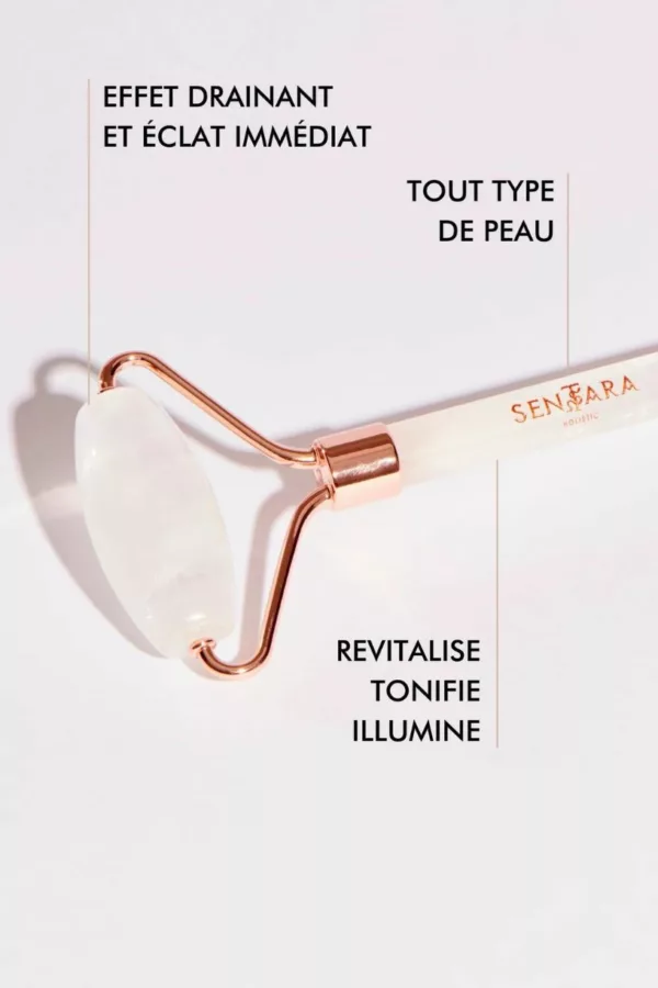 Roller Cristal de Roche - Outil de massage