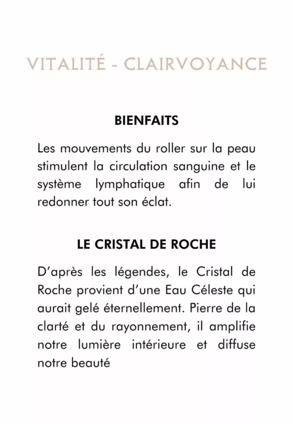 Roller Cristal de Roche - Outil de massage – Image 4