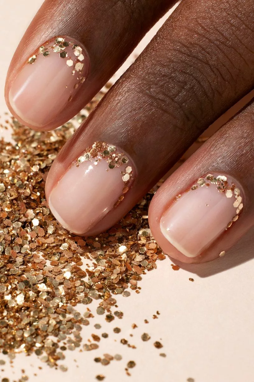 Duo Paillettes Rose Gold & Glazed – Image 1