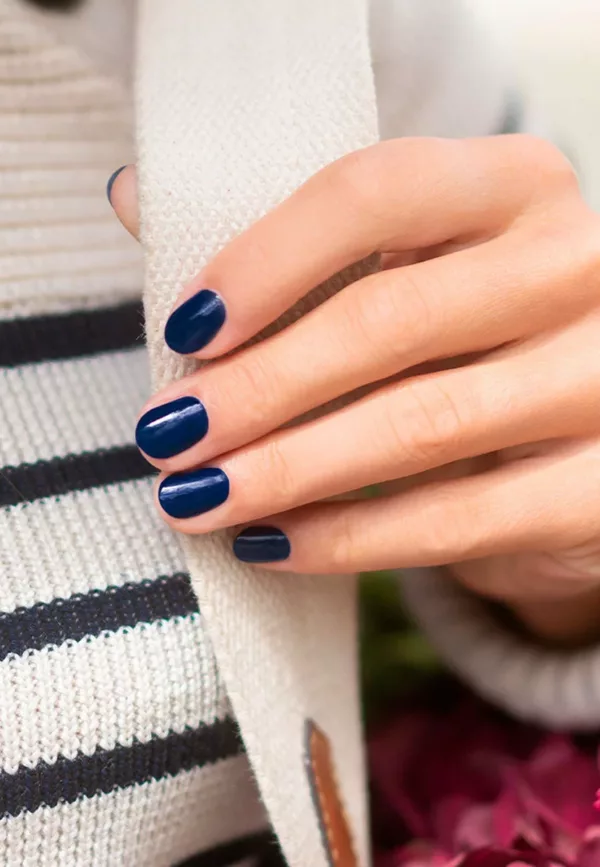 Navy Blue - Vernis Green Flash – Image 1