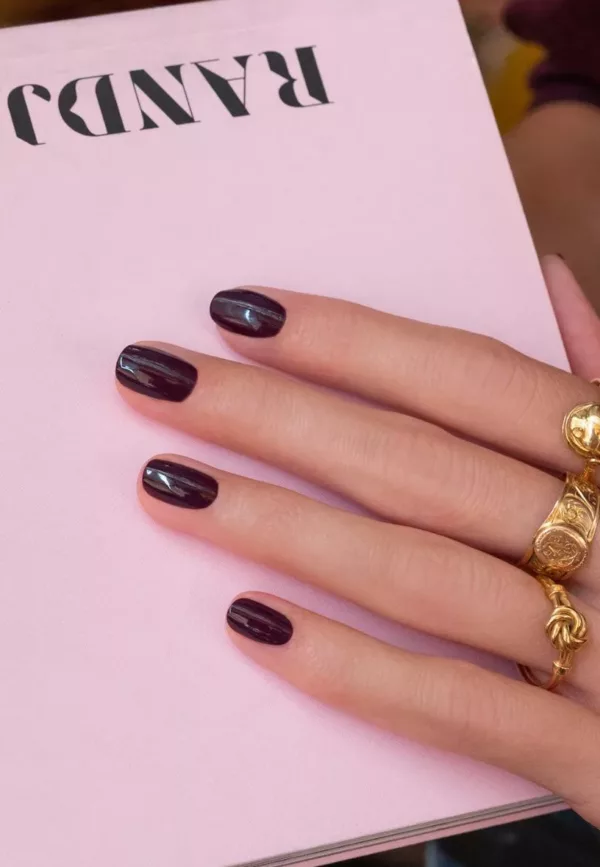 Aubergine - Vernis Green Flash – Image 1