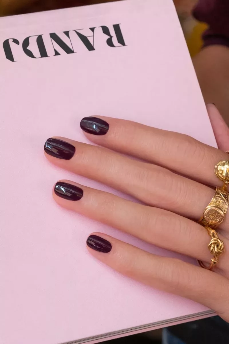 Aubergine - Vernis Green Flash