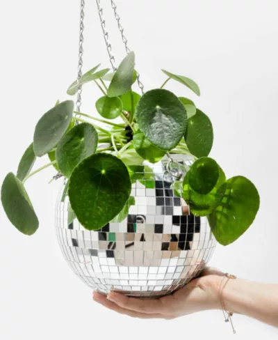 Disco mood - Cache pot disco 20 cm – Image 2