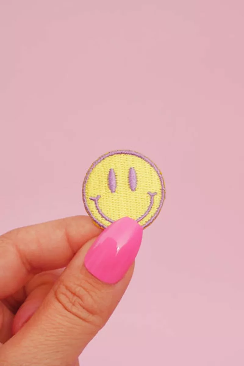 Patch thermocollant Mini Smiley