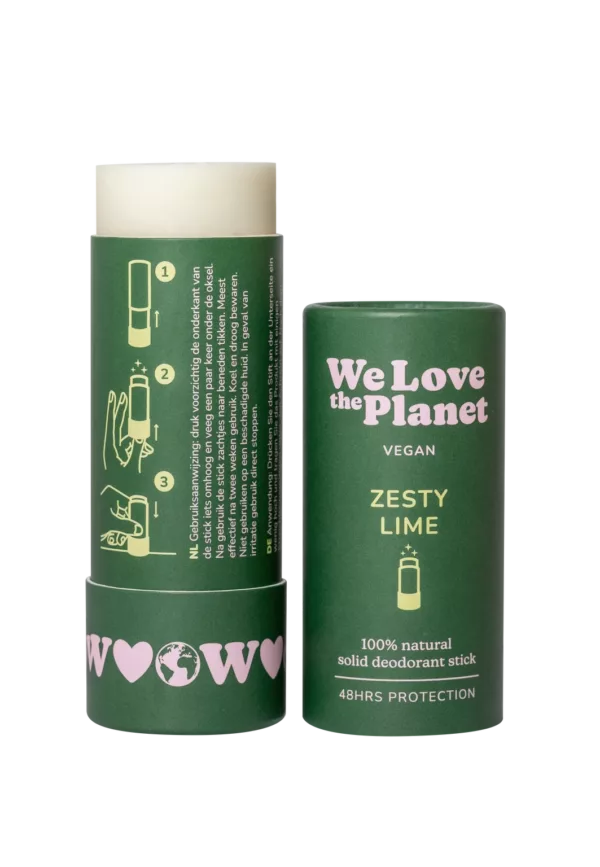 Zesty Lime Deodorant Stick Vegan – Image 4