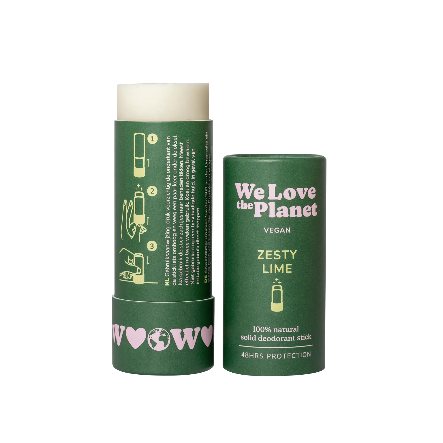 Zesty Lime Deodorant Stick Vegan – Image 4