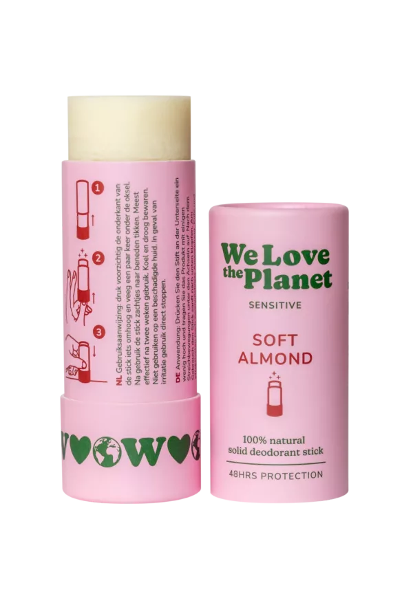 Soft Almond Deodorant Stick Sensitive – Image 3