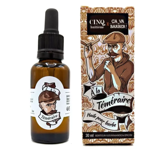 Huile pour barbe "à la Téméraire" (30 ml)