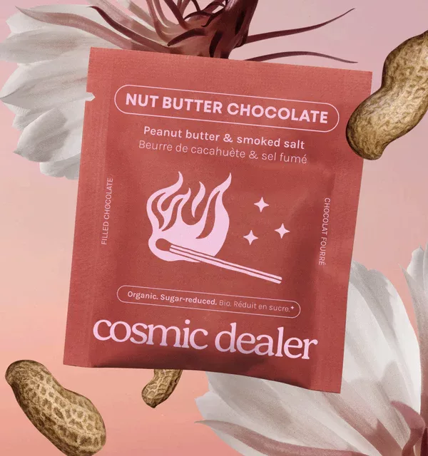 Chocolat Beurre de Cacahuète & Sel Fumé 20g – Image 1