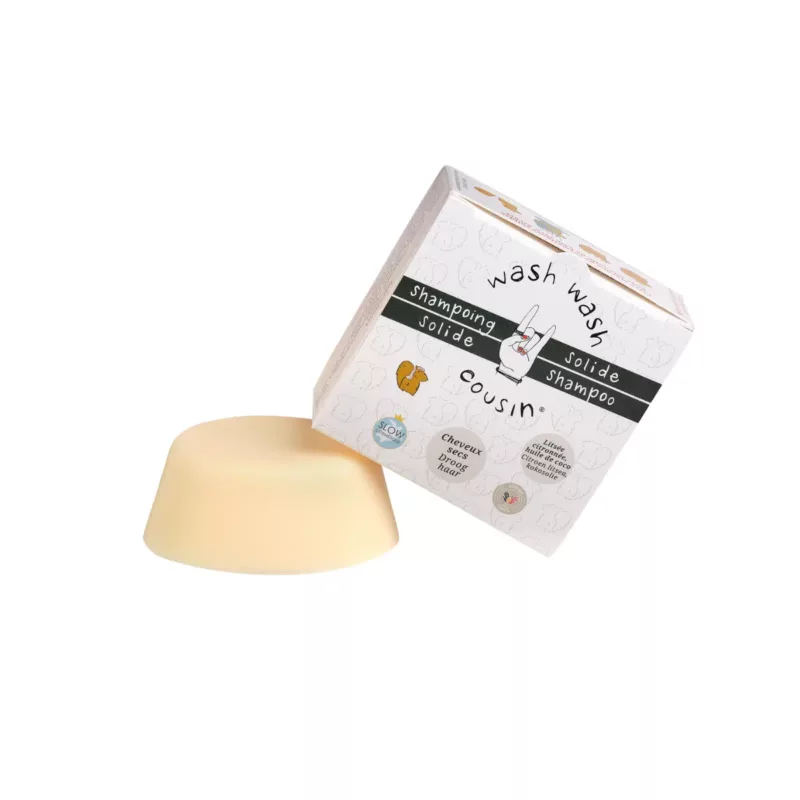 Shampoing solide pour cheveux secs
