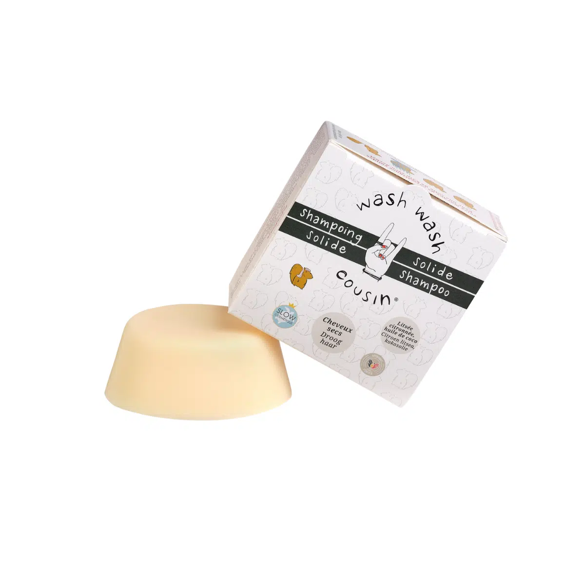 Shampoing solide pour cheveux secs – Image 2