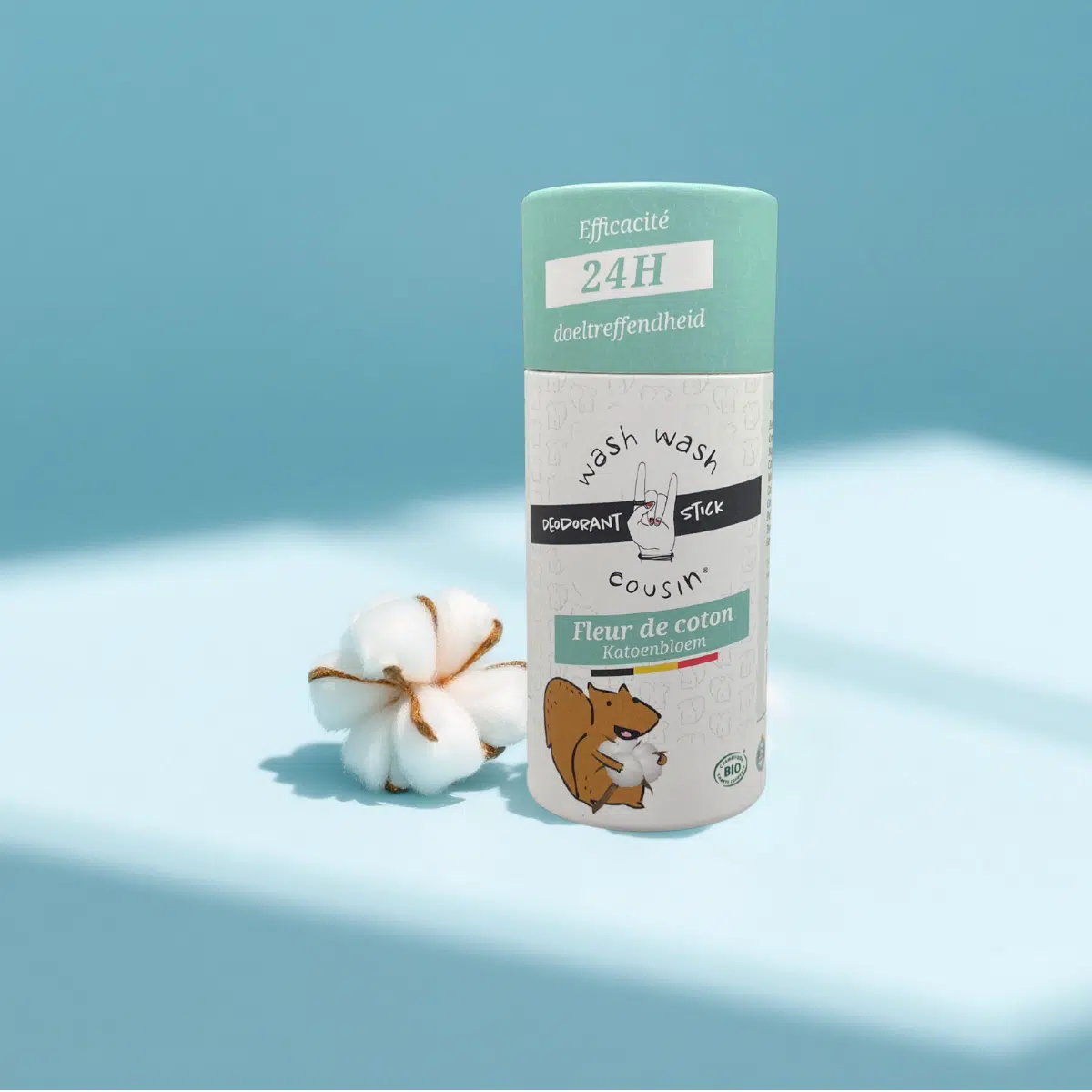 Déodorant stick fleur de coton – Image 1