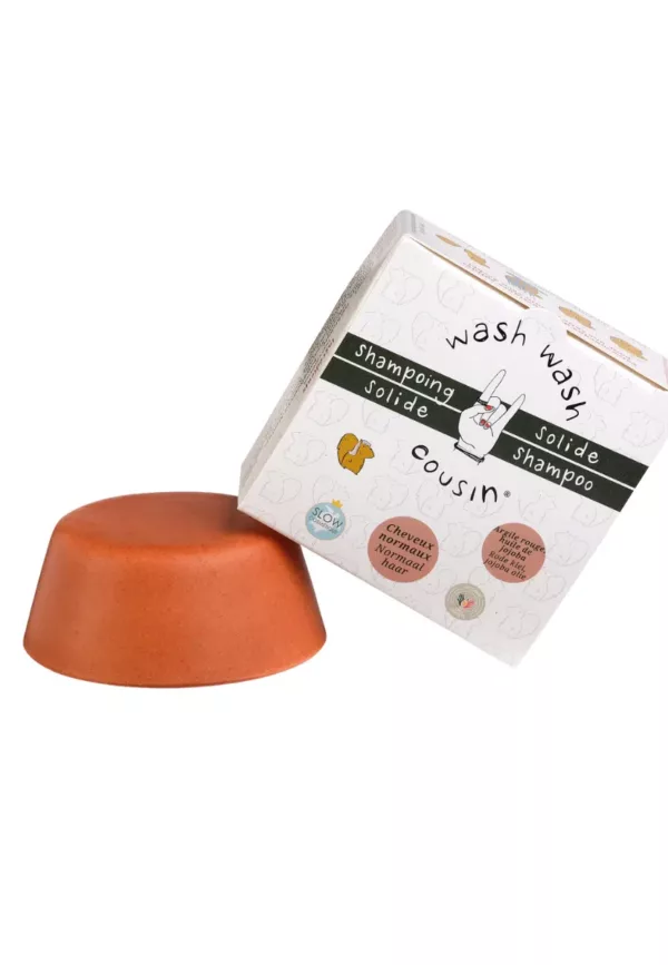 Shampoing solide pour cheveux normaux - Wash Wash Cousin! – Image 2