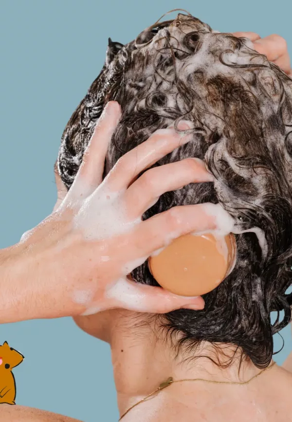 Shampoing solide pour cheveux normaux - Wash Wash Cousin! – Image 3